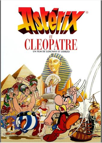 Asterix 1968 y Cleopatra